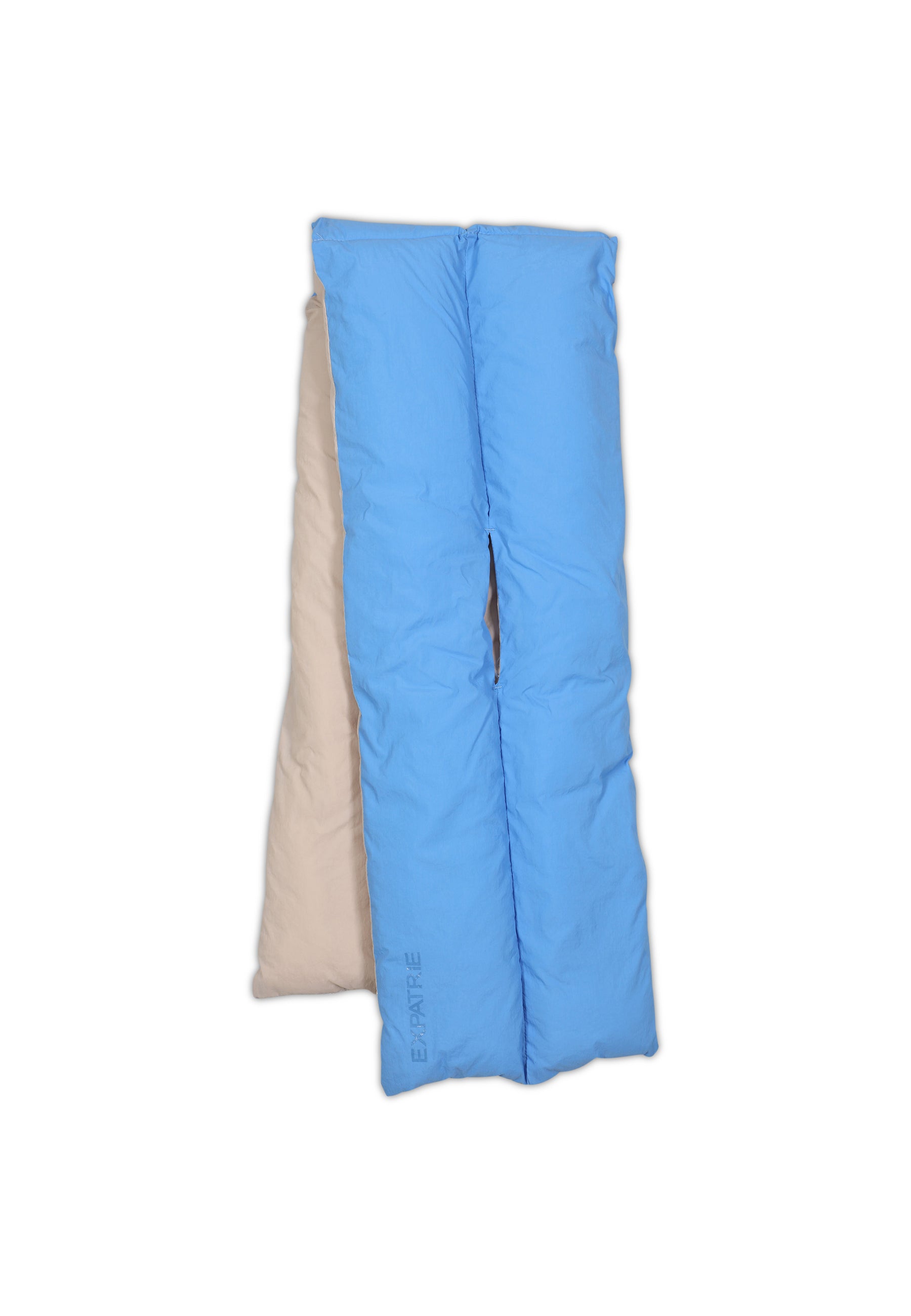 Gepolsterter Schal 'GINNY' in hellblau und beige für Damen