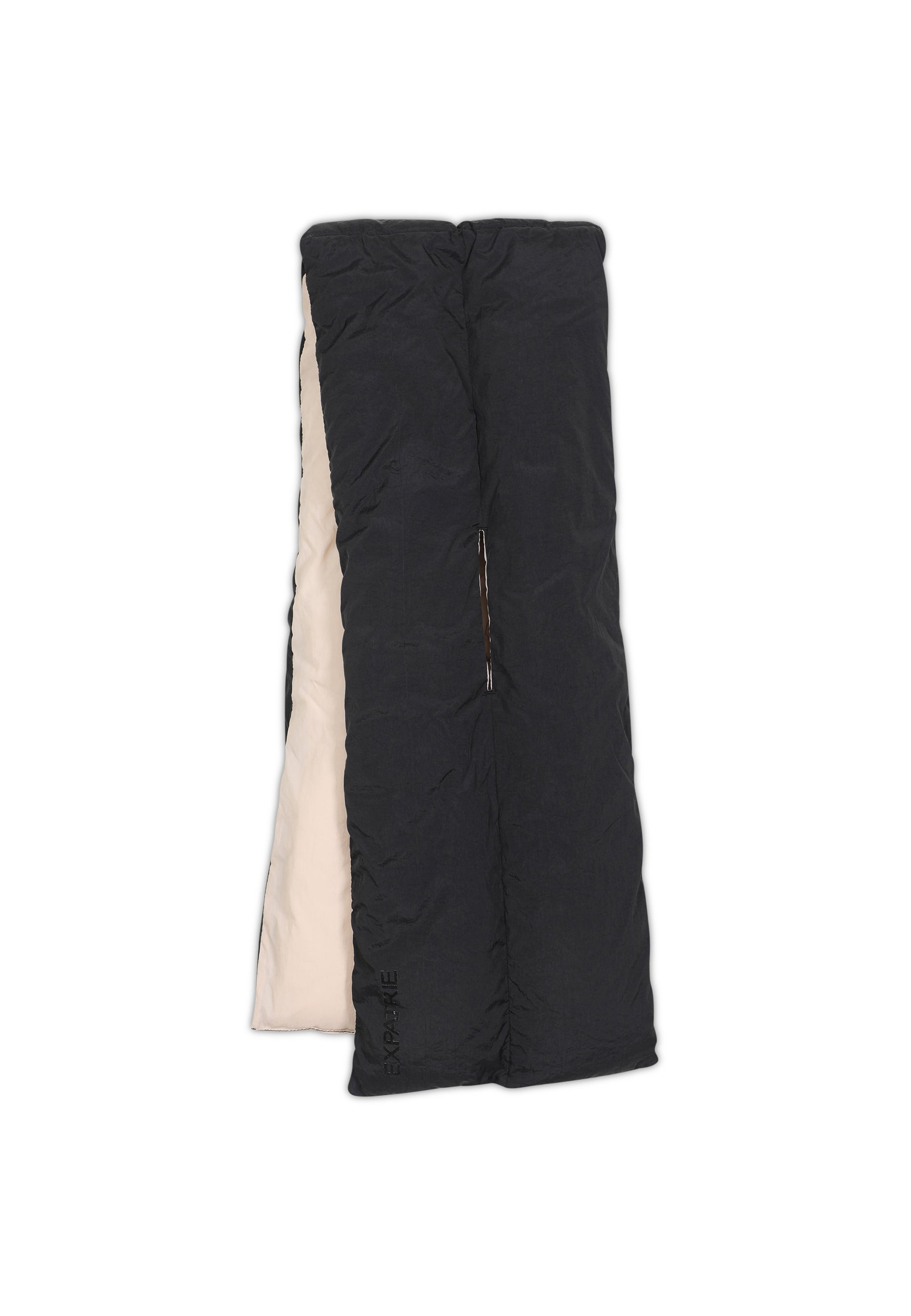 Gepolsterter Damen-Schal Ginny in Schwarz und Beige