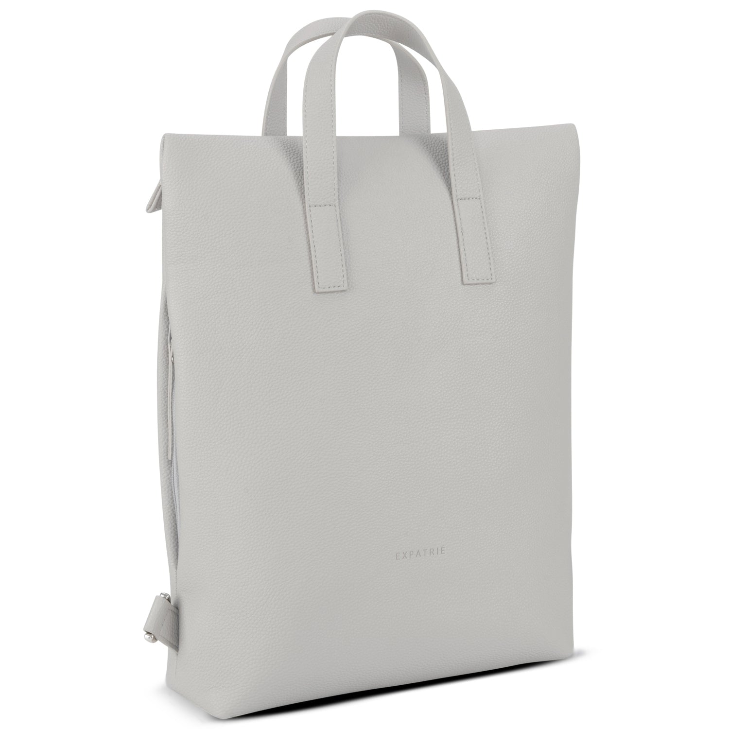 Grauer Business-Rucksack 'Lou' von Expatrié für Damen mit zwei Tragegriffen und rechteckiger Form