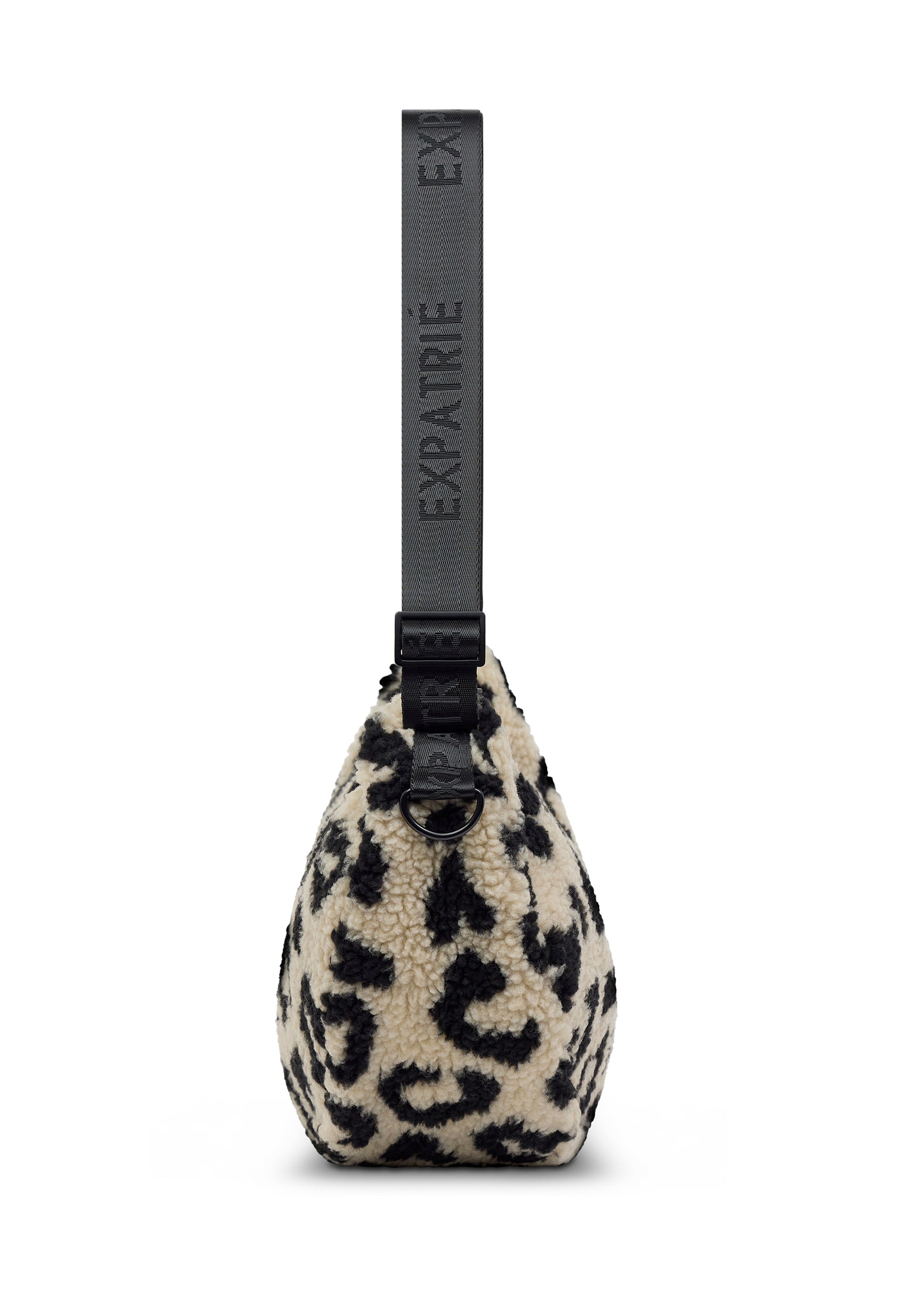 LENI - TEDDY HALF MOON BAG