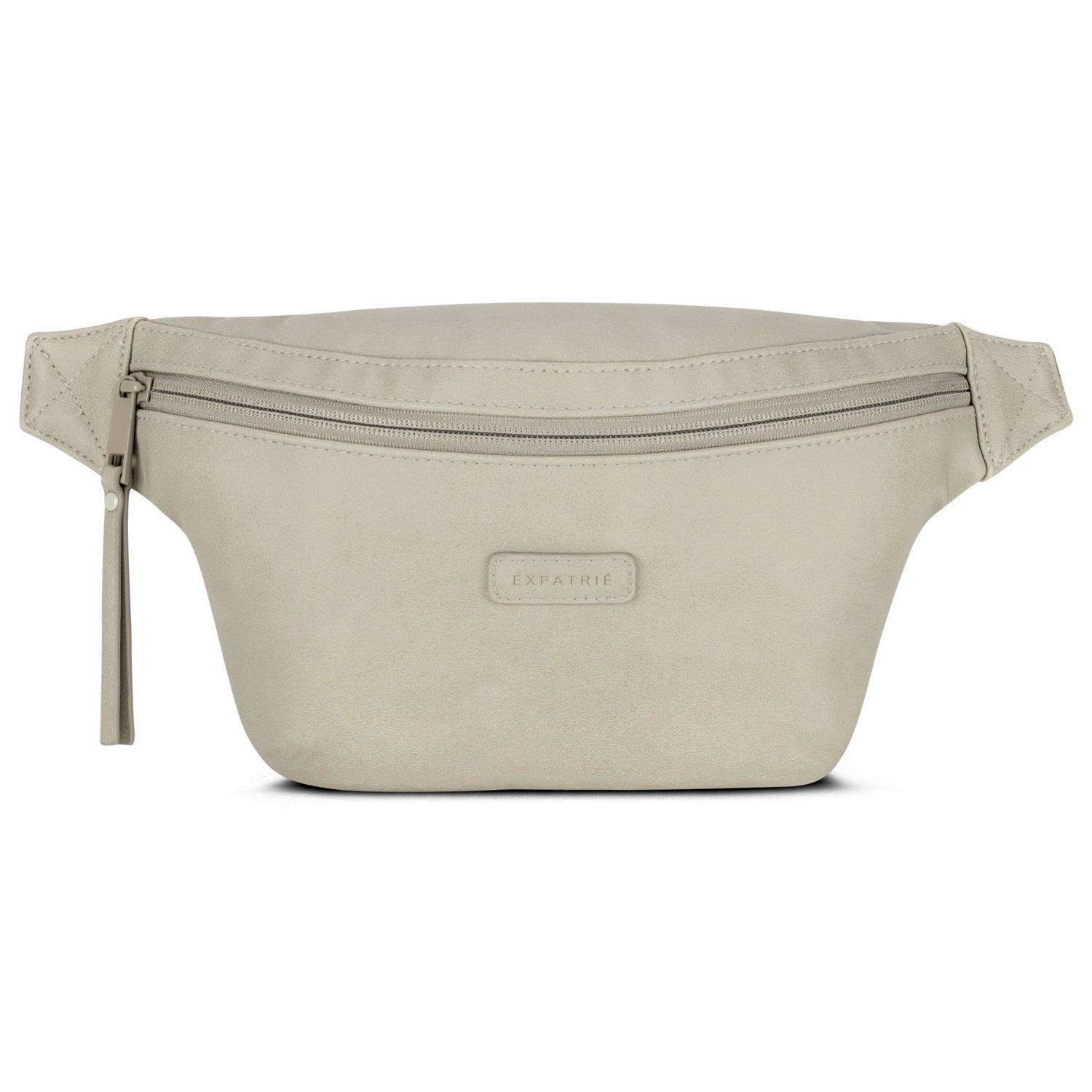 Moderne Hip Bag aus hochwertigem Kunstleder. #farbe_beige